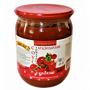 Соус томатный краснодарский сладкий Тихвинский Уездъ ГОСТ, 500г