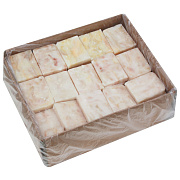 Пикша филе порционное (кубики) замороженная, коробка 8кг