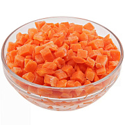 Морковь (кубик) быстрозамороженная ГОСТ, 1кг