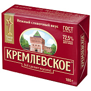 Спред растительно-жировой Кремлевское 72.5% ГОСТ, 180г