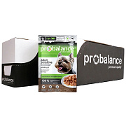 Корм влажный Pro Balance Adult Sensitive полнорационный для взрослых собак всех пород с чувствительным пищеварением, 25х85г