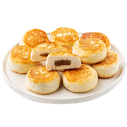 Сырники запеченные Хэппи Монинг с шоколадно-арахисовой пастой замороженные, 1кг