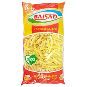 Картофель фри 10х10мм Байсад замороженный, 2.5кг