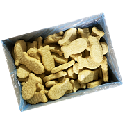 Рыбки тресковые с сыром в панировке Polar замороженные, коробка 5кг