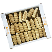 Пирожное слойка Восторг со взбитыми сливками Сочинские Сладости, 2кг