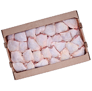 Бедро цыплят-бройлеров блочной заморозки, коробка (8-12кг)