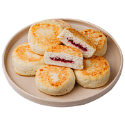 Сырники запеченные Хэппи Монинг с малиновой начинкой замороженные, 1кг