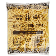 Картофель фри 9х9мм Чисто Фри замороженный, 2.5кг