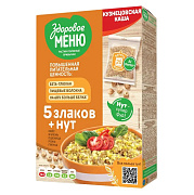 Кузнецовская каша Здоровое Меню 5 злаков+нут, 5х80г