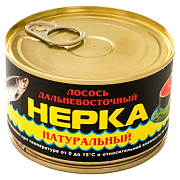 Нерка (лосось натуральный) Устькамчатрыба ГОСТ, 240г